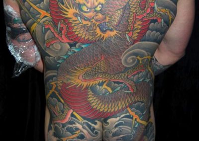 Japanese Dragon Back piece
