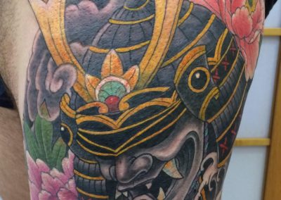 japanese samari warrior tattoo
